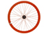 Ruota Fixed Posteriore Fluo Arancio Fluo